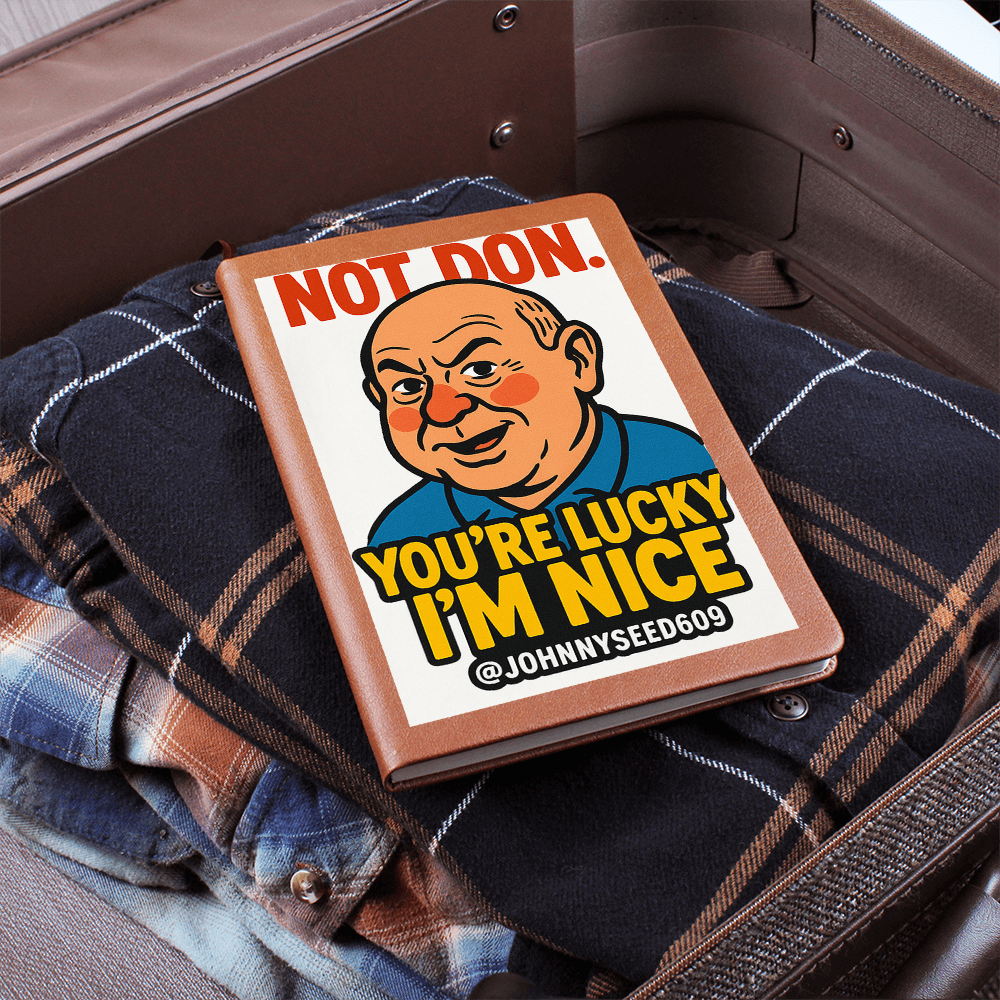 You're lucky I'm nice journal