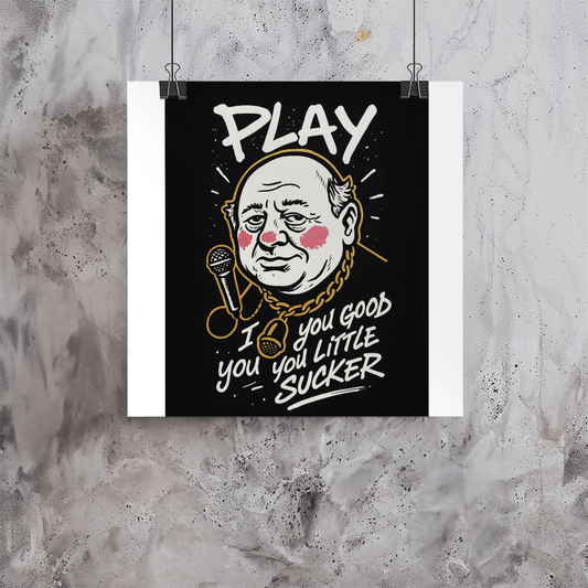 I feed you good poster