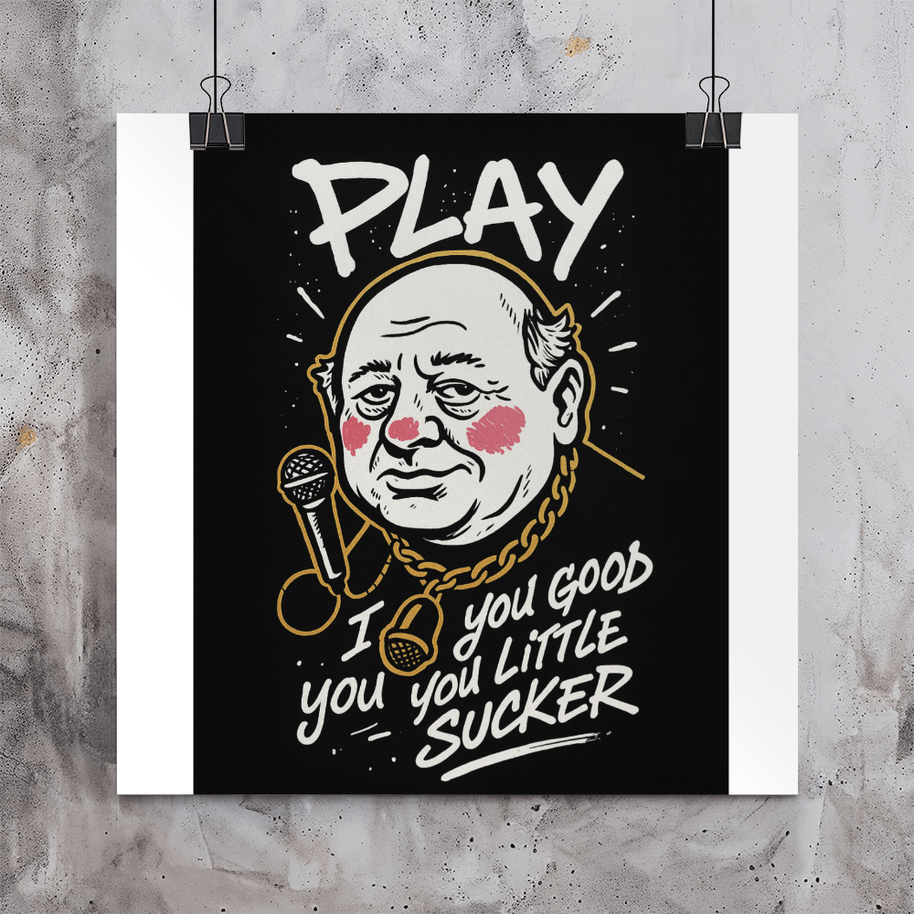 I feed you good poster